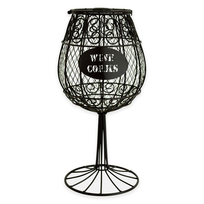Metal Wine Glass Cork Collector Bed Bath and Beyond Canada
