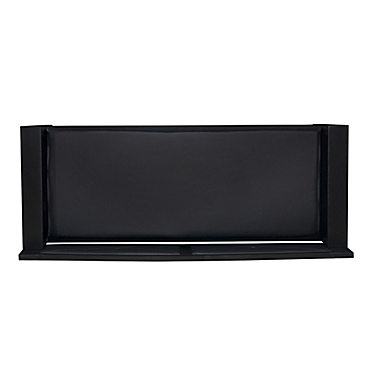Carlton Padded Bench in Black. View a larger version of this product image.