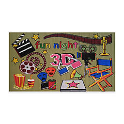 Fun Rugs™ Movie Time 3-Foot 3-Inch x 4-Foot 10-Inch Accent Rug