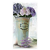 Courtside Market Lavender Vintage Floral II 24-Inch x 12-Inch Canvas Wall Art