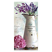 Courtside Market Lavender Vintage Floral I 24-Inch x 12-Inch Canvas Wall Art
