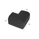 Alternate image 1 for KidKusion&reg; Soft Corner Cushions (Package of 4) in Black