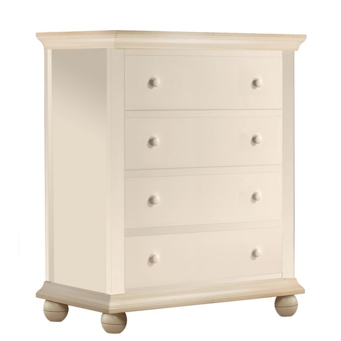 Sorelle Cape Cod 4 Drawer Dresser In French White Bed Bath Beyond