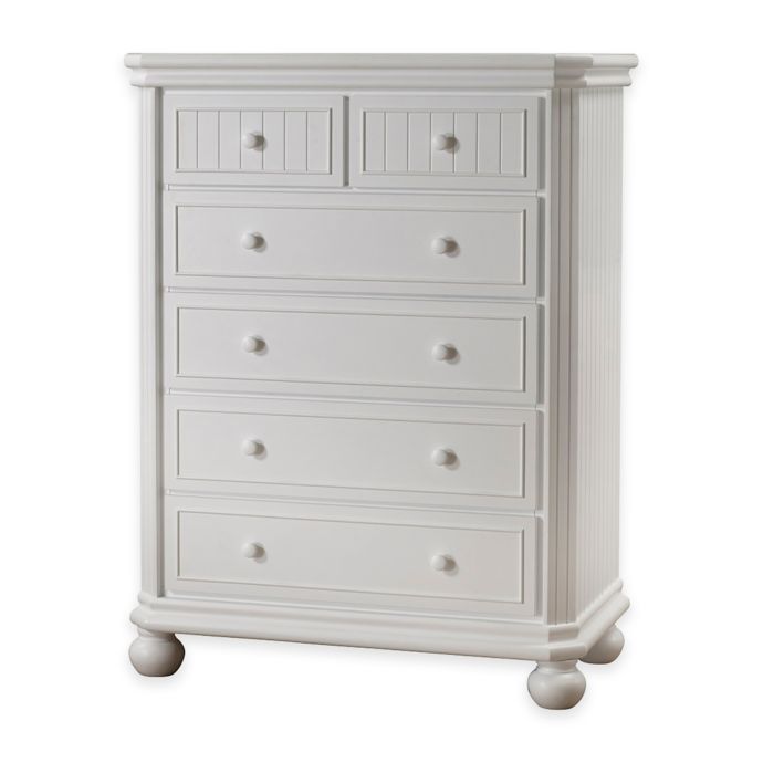 Sorelle Finley 5 Drawer Chest In White Bed Bath Beyond