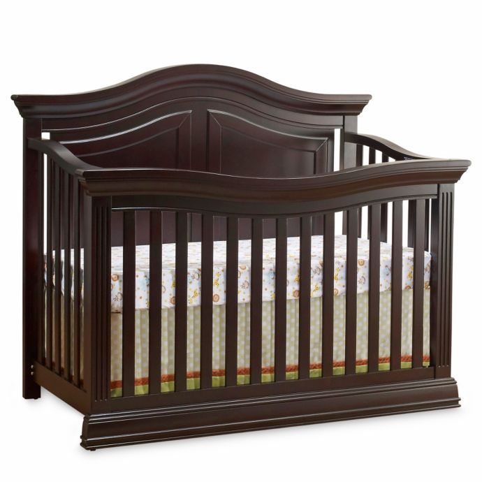 Sorelle Providence 4 In 1 Convertible Crib In Dark Espresso Bed