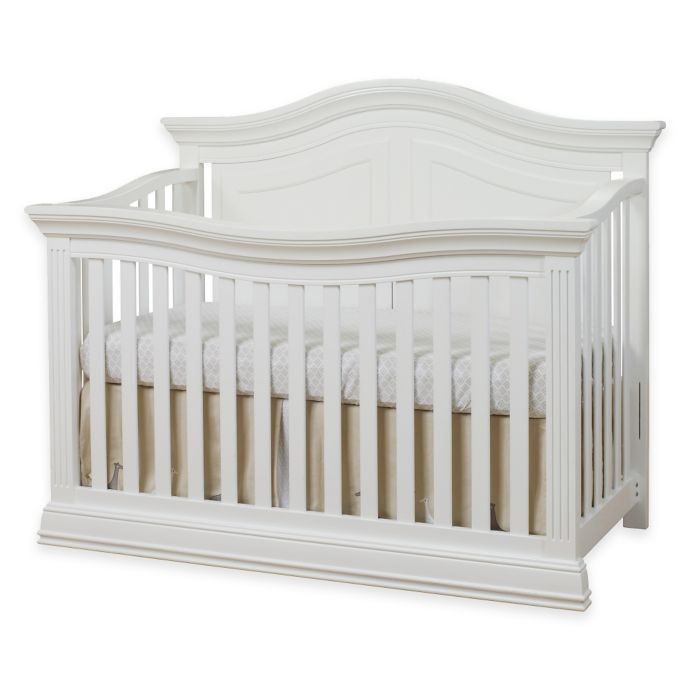 Sorelle Providence 4 In 1 Convertible Crib In White Bed Bath And