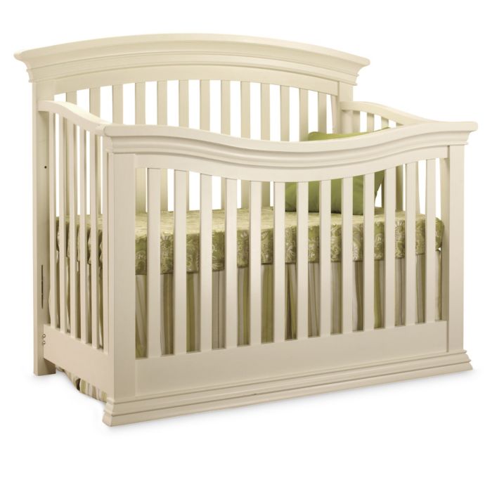 Sorelle Torino 4 In 1 Convertible Crib In French White Bed Bath