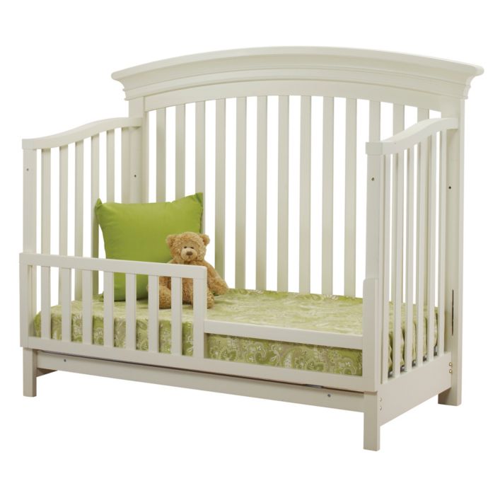 Sorelle Torino Toddler Guard Rail In French White Buybuy Baby