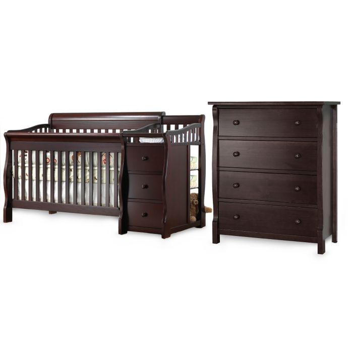 Sorelle Tuscany Nursery Furniture Collection In Espresso Buybuy Baby