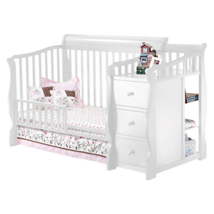 Sorelle Tuscany Toddler Guard Rail In White Bed Bath Beyond