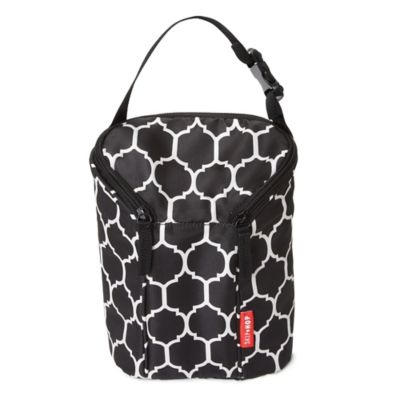 skip hop grab & go double bottle bag