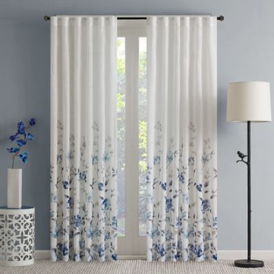 floral curtains