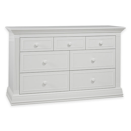 Alternate image 1 for Sorelle Providence 7-Drawer Double Dresser in White