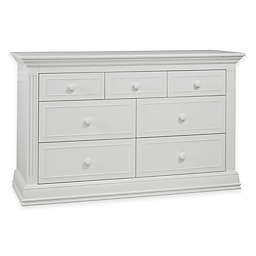 Sorelle Providence 7-Drawer Double Dresser in White