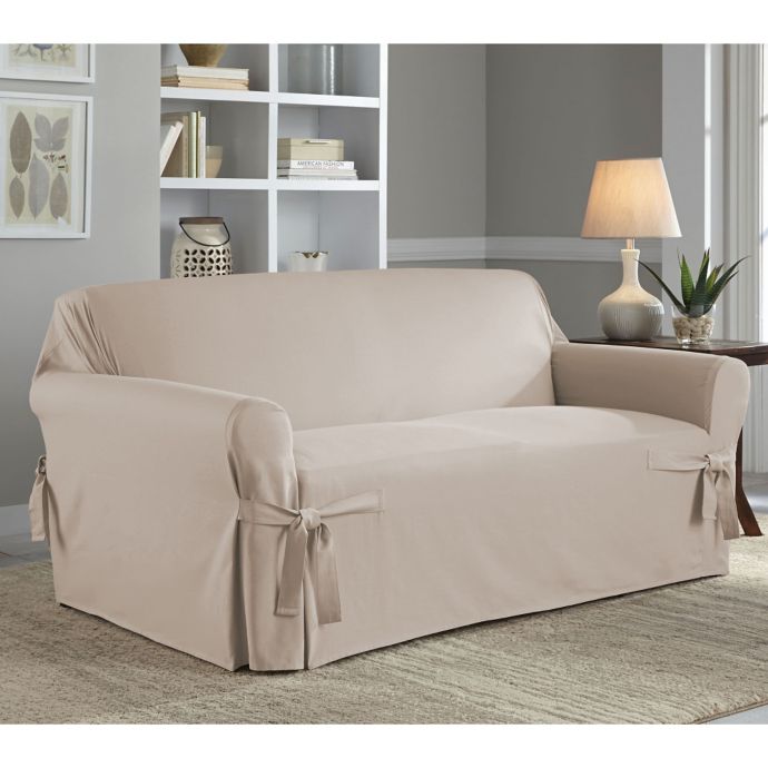 Perfect Fit Classic Relaxed Fit Loveseat Slipcover