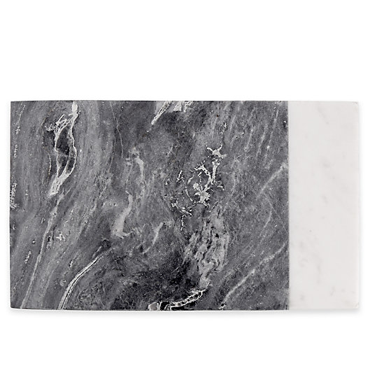 Alternate image 1 for Artisanal Kitchen Supply® Marble Serving Board in White/Grey