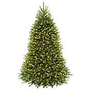 National Tree 7.5-Foot Dunhill Fir Pre-Lit Christmas Tree with Clear Lights
