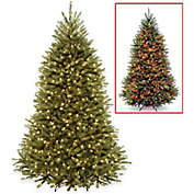 National Tree 7.5-Foot Dunhill Fir Christmas Tree with PowerConnect&trade; Dual Color&reg; Lights
