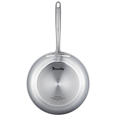 Breville&reg; Thermal Pro&trade; Clad Stainless Steel 10-Inch Open Skillet. View a larger version of this product image.