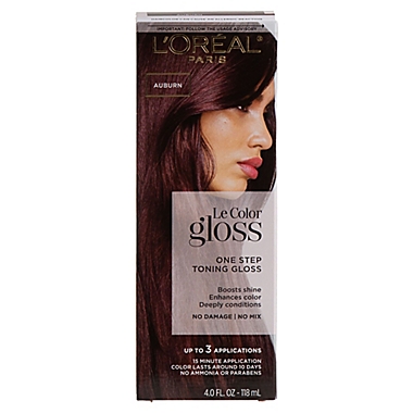 L&#39;Or&eacute;al&reg; Paris 4.0 oz. Le Color Gloss One Step Toning Gloss in Auburn. View a larger version of this product image.