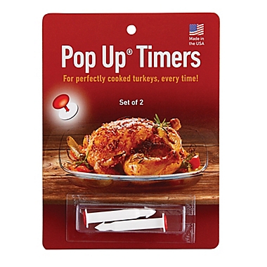 Turkey Pop-up Timer (Set of 2). View a larger version of this product image.