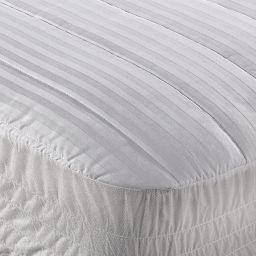 Wamsutta® Dobby Stripe Mattress Pad in White