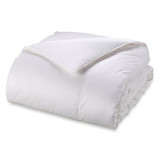 Alternate image 1 for Wamsutta® Dream Zone® Light Warmth White Goose Down Twin Comforter