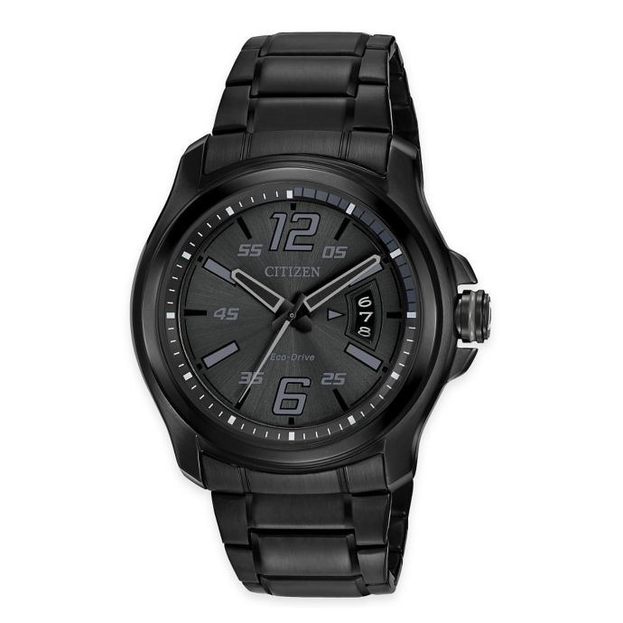 citizen eco drive all black