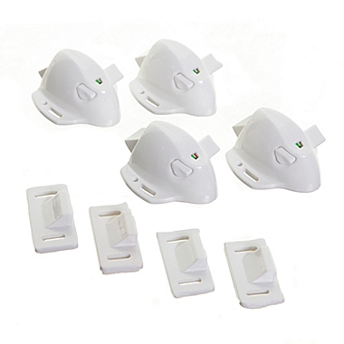 Dreambaby&reg; 4-Pack Adhesive Magnetic Lock. View a larger version of this product image.