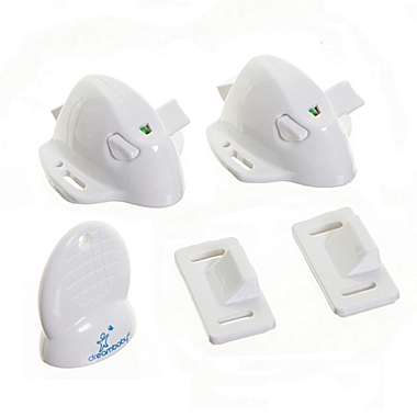 Dreambaby&reg; 2-Pack Adhesive Magnetic Locking System. View a larger version of this product image.
