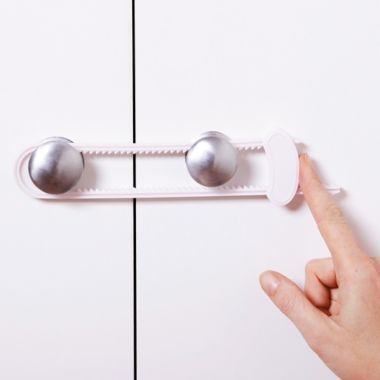 Dreambaby&reg; One-Hand Sliding Locks (2-Pack). View a larger version of this product image.