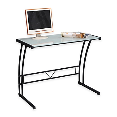 LumiSource&reg; Sigma Desk in Black. View a larger version of this product image.