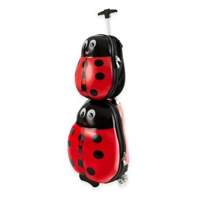 ladybug suitcase rolling