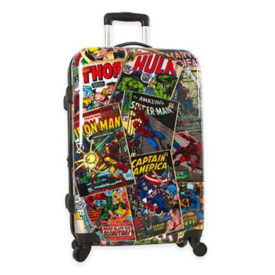 superhero suitcase on wheels