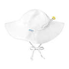 Alternate image 0 for i play.&reg; by green sprouts&reg; Size 0-6M Brim Sun Hat in White