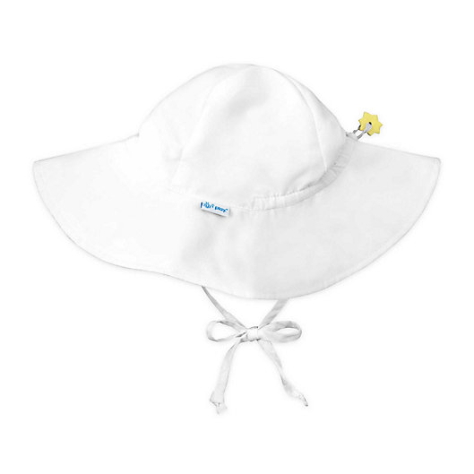 Alternate image 1 for i play.® by green sprouts® Size 0-6M Brim Sun Hat in White