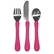 green sprouts&reg; Learning Cutlery Set in Pink