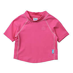 i play.® by green sprouts® Size 18M Short Sleeve Rashguard Shirt in Hot Pink