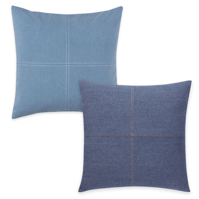 Sure Fit Authentic Denim Pillow Cover Bed Bath Beyond