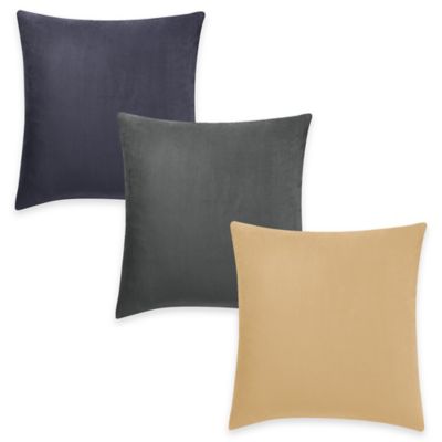 Sure Fit Stretch Suede Square Throw Pillow Cover Bed Bath Beyond