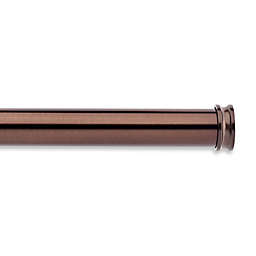Cambria® Premier Complete Adjustable Single Drapery Rod in Toffee