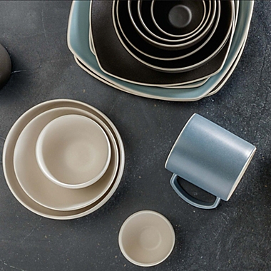 Artisanal Kitchen Supply&reg; Edge Square Dinnerware Collection in Celadon. View a larger version of this product image.