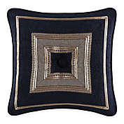 J. Queen New York&trade; Bradshaw Black Tufted Square Throw Pillow in Black
