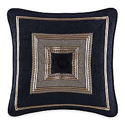 J. Queen New York™ Bradshaw Black Tufted Square Throw Pillow in Black
