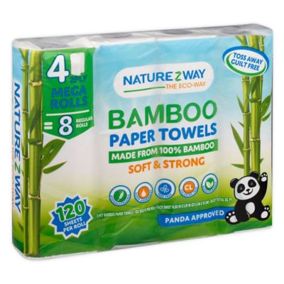 Reusable Washable Bamboo Kitchen Paper Towels Bamboo Paper Towels 30-Sheets 