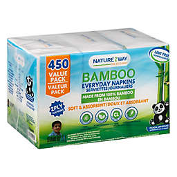 NatureZway™ 450-Count Bamboo Everyday Paper Napkins