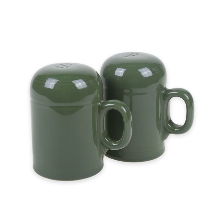 Fiesta® Range Top Salt and Pepper Shakers in Sage Bed