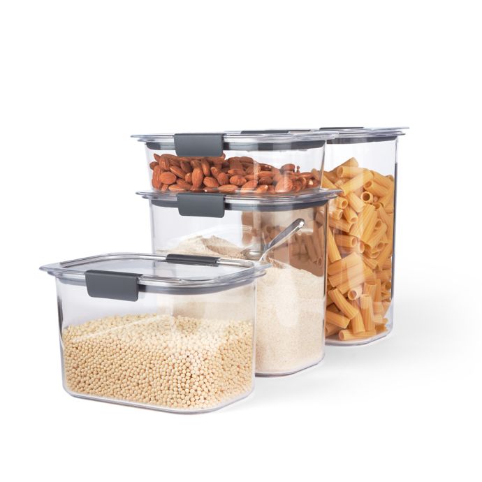 bed bath and beyond rubbermaid food storage