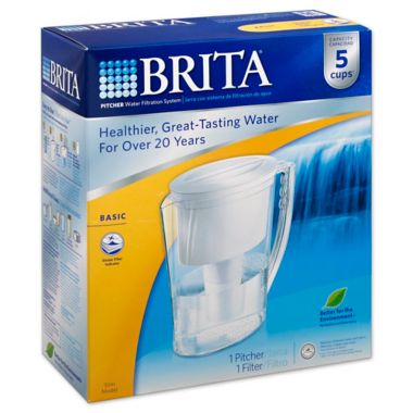 Brita® Water Filtration Slim Pitcher | Bed Bath and Beyond Canada