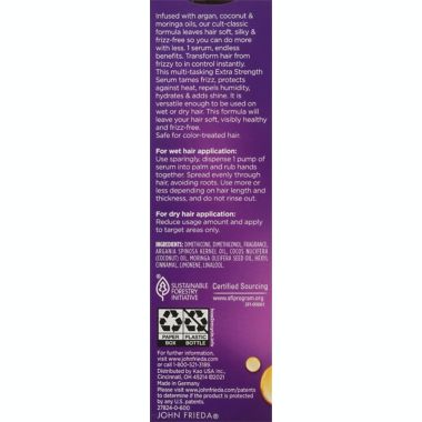 John Frieda 1.69 oz. Extra-Strength Serum. View a larger version of this product image.